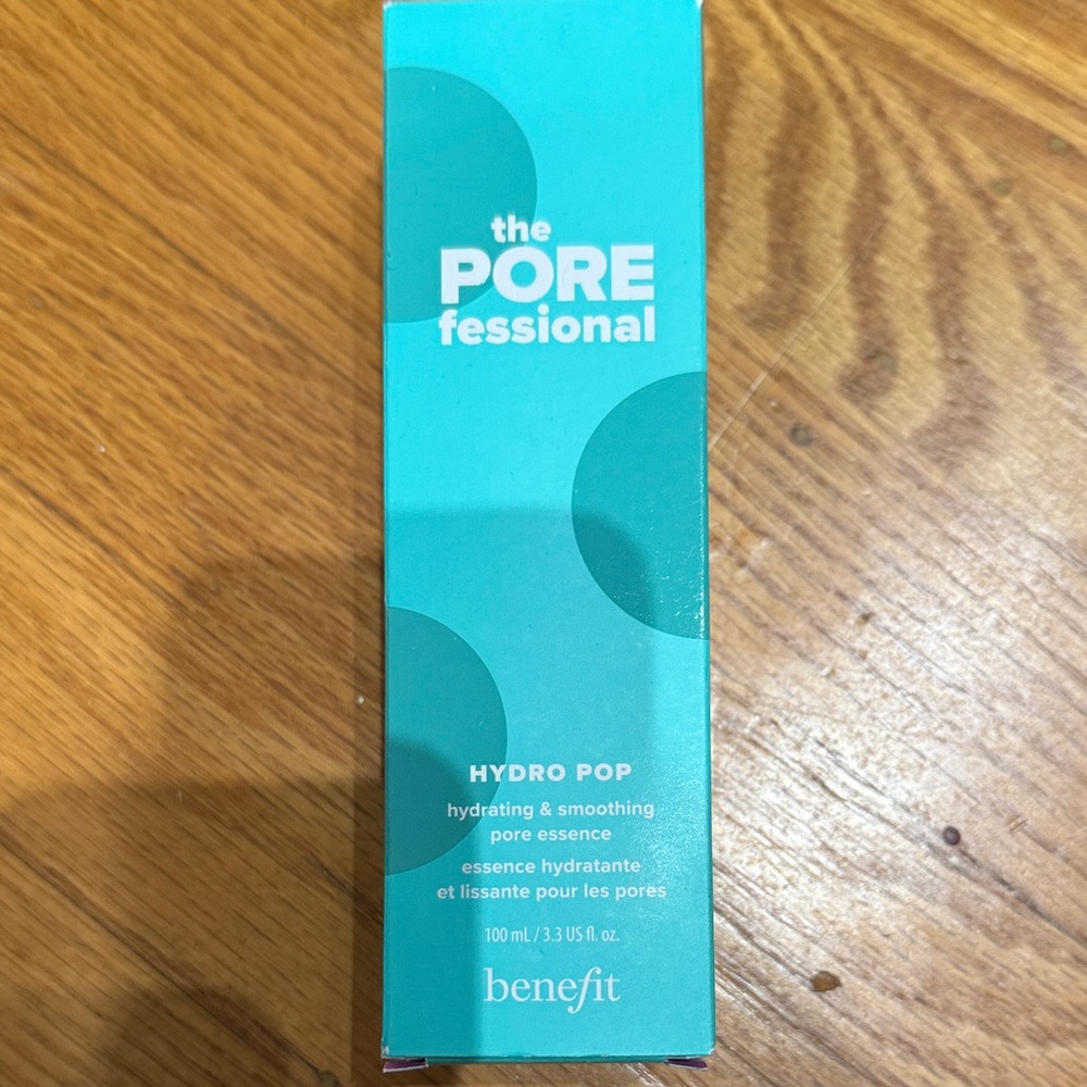 New Benefit POREfessional Hydro Pop Pore Essence!